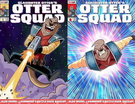 OTTER SQUAD #4 CVR C MIKE LEMAY & MATT RODGERS STAR SPANGLED SPOT FOIL VAR 7/22/2026