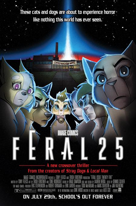FERAL #25 CVR B TONE RODRIGUEZ & ALLEN PASSALAQUA FACULTY HOMAGE VAR 7/29/2026
