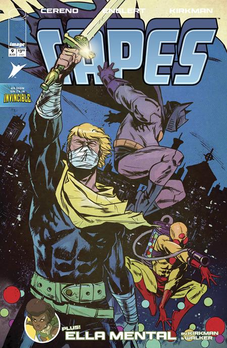 INVINCIBLE UNIVERSE CAPES #9 CVR E SANFORD GREENE CONNECTING VAR 7/22/2026