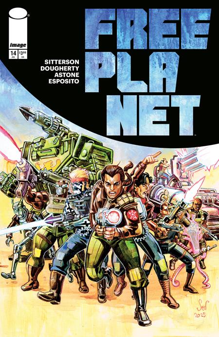 FREE PLANET #14 CVR A JED DOUGHERTY 7/8/2026