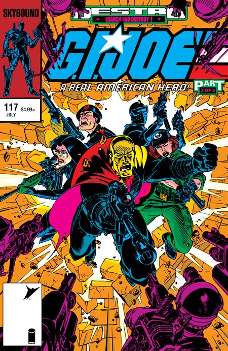 GI JOE A REAL AMERICAN HERO #117 HAMA FILES EDITION CVR C MICHAEL GOLDEN FOIL VAR 7/22/2026