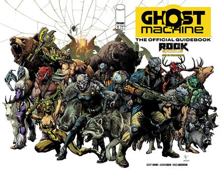 GHOST MACHINE THE OFFICIAL GUIDEBOOK #4 (OF 5) CVR A GARY FRANK & BRAD ANDERSON WRAPAROUND 7/1/2026
