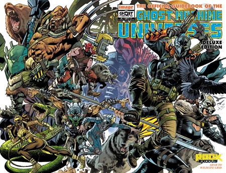 GHOST MACHINE THE OFFICIAL GUIDEBOOK #4 (OF 5) CVR B BRYAN HITCH & BRAD ANDERSON WRAPAROUND VAR 7/1/2026