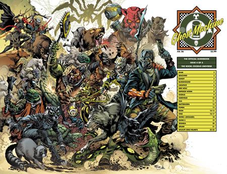 GHOST MACHINE THE OFFICIAL GUIDEBOOK #4 (OF 5) CVR C IVAN REIS & DANNY MIKI WRAPAROUND VAR 7/1/2026