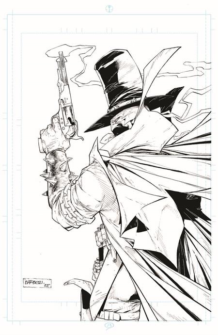 GUNSLINGER SPAWN #56 CVR B CARLO BARBERI RAW ART VAR 7/22/2026