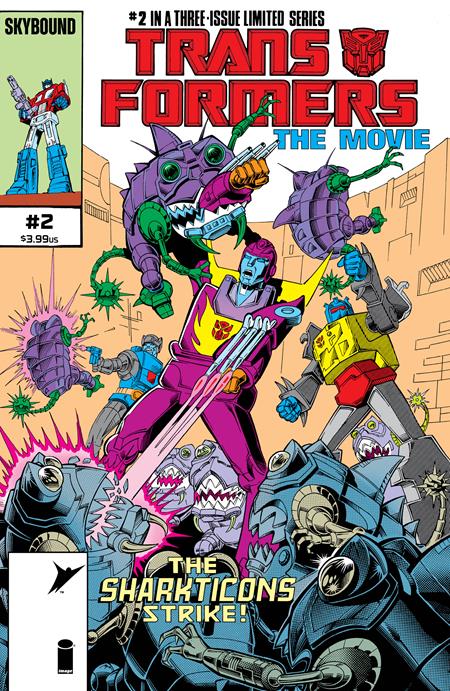 THE TRANSFORMERS THE MOVIE 40TH ANNIVERSARY EDITION #2 (OF 3) CVR B DON PERLIN & IAN AKIN & BRIAN GARVEY VAR 7/1/2026
