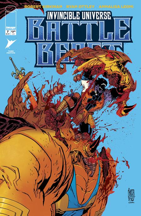 INVINCIBLE UNIVERSE BATTLE BEAST #7 3RD PTG 7/15/2026