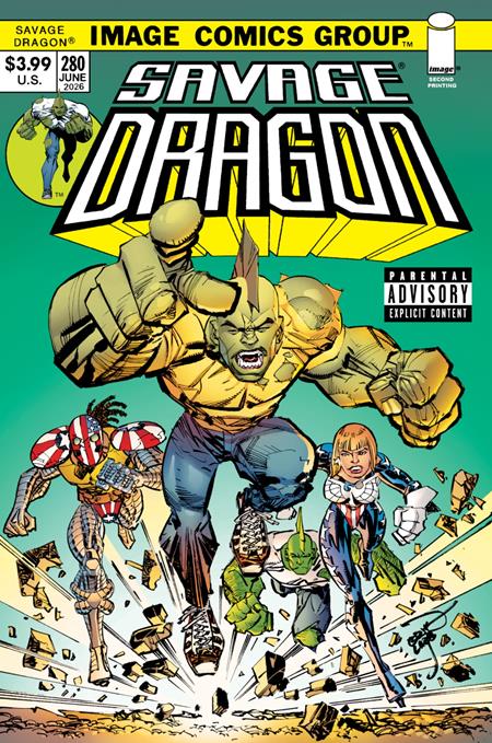 SAVAGE DRAGON #280 2ND PTG (MR) 8/5/2026
