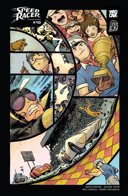 SPEED RACER #10 CVR B JESSE LONERGAN CONNECTING RETRO VAR 7/8/2026