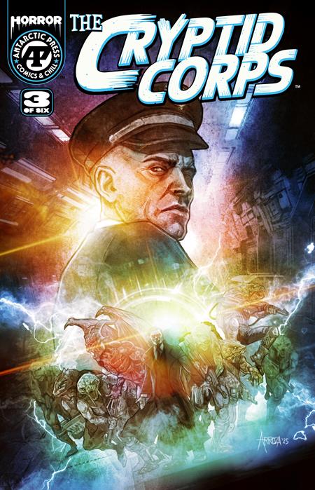 CRYPTID CORPS #3 (OF 6) CVR B EDWIN J ARROZA VAR 7/22/2026