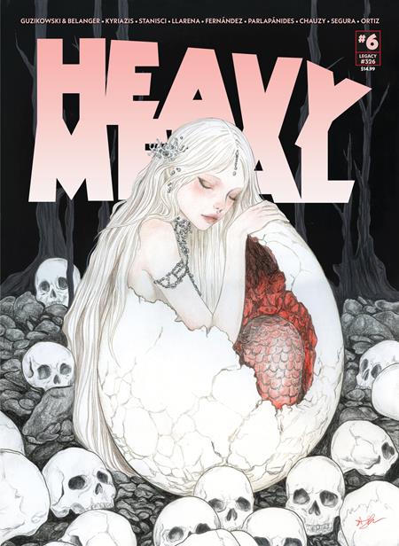 HEAVY METAL MAGAZINE #6 CVR B AMANDA M JANSSON VAR (MR) 7/29/2026