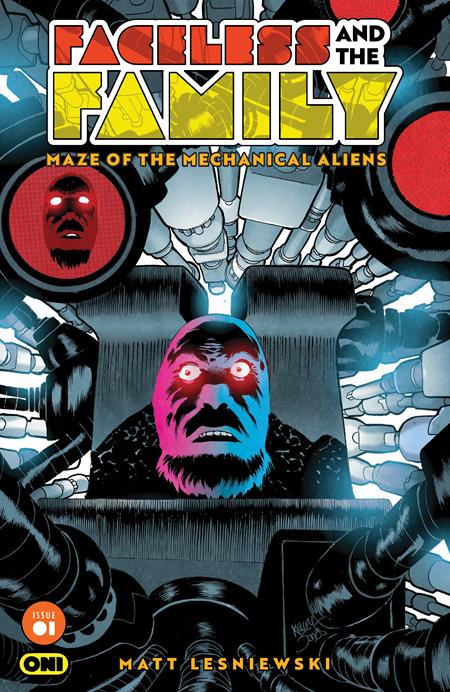 FACELESS AND THE FAMILY MAZE OF THE MECHANICAL ALIENS #1 (OF 4) CVR B KELLEY JONES VAR 7/1/2026