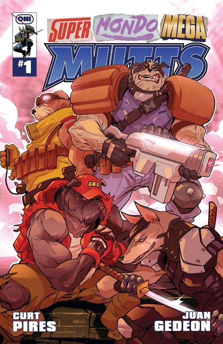 SUPER MONDO MEGA MUTTS #1 (OF 4) CVR C KARL KERSCHL VAR (MR) 7/15/2026