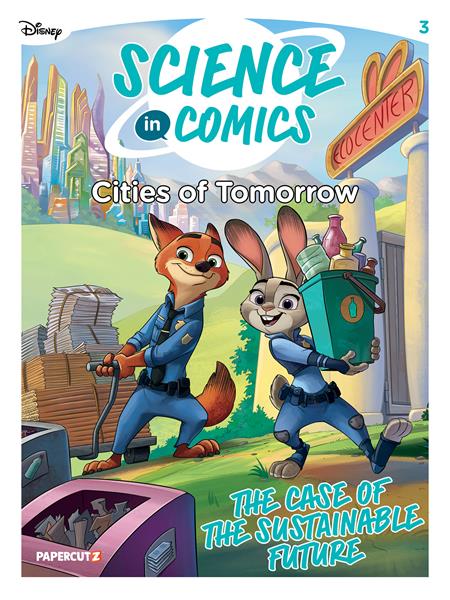 DISNEY SCIENCE IN COMICS TP CITIES OF TOMORROW 7/8/2026
