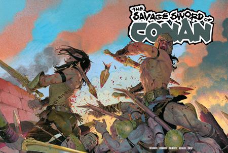 SAVAGE SWORD OF CONAN #15 CVR D ESAD RIBIC WRAPAROUND CARDSTOCK VAR (MR) 7/15/2026