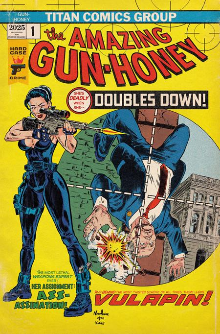 GUN HONEY DOUBLES DOWN #2 (OF 4) CVR G NUNO PEREIRA HOMAGE VAR (MR) 7/22/2026