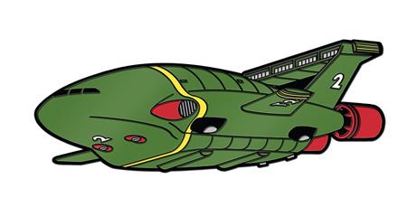 THUNDERBIRDS THUNDERBIRD 2 ENAMEL PIN BADGE 8/12/2026