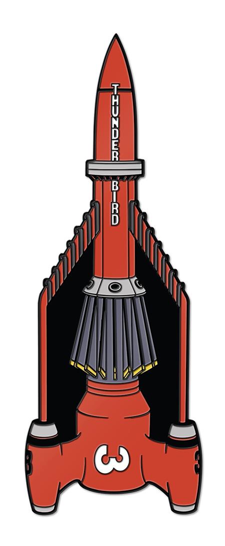 THUNDERBIRDS THUNDERBIRD 3 ENAMEL PIN BADGE 8/12/2026