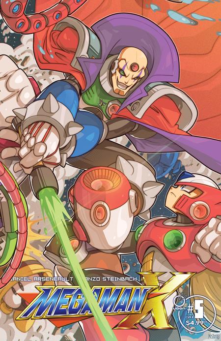 MEGA MAN X #5 (OF 5) CVR B EDWIN HUANG VAR 7/29/2026