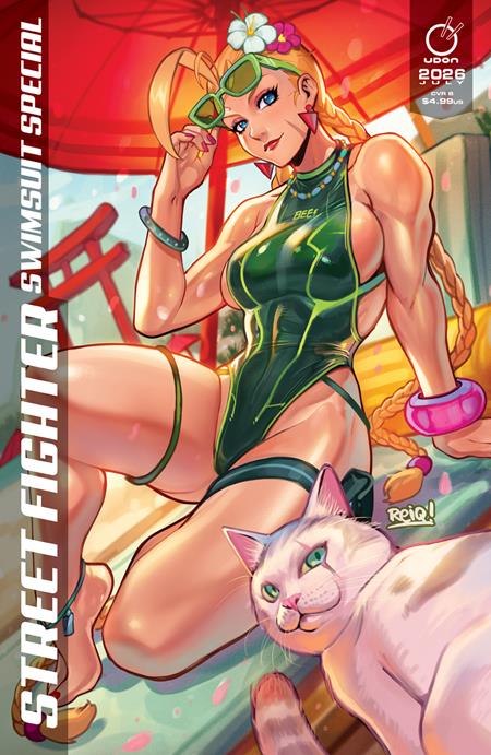 2026 STREET FIGHTER SWIMSUIT SPECIAL #1 (ONE SHOT) CVR B REIQ CAT VAR 7/22/2026