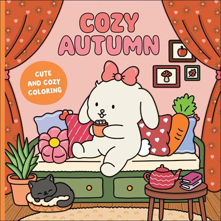 COZY AUTUMN TP A CUTE & COZY COLORING BOOK 8/12/2026