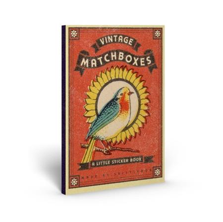 VINTAGE MATCHBOXES TP A LITTLE STICKER BOOK 8/5/2026