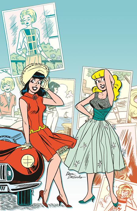 ARCHIE COMICS 85TH ANNIVERSARY PRESENTS BETTY & VERONICA FASHION PAGES (ONE-SHOT) CVR D DAN DECARLO FOIL FULL ART VAR 8/26/2026