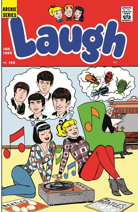 LAUGH #166 FACSIMILE EDITION CVR D HARRY LUCEY MARIO ACQUAVIVA FOIL VAR 8/12/2026