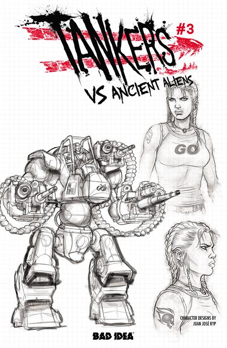 TANKERS VS ANCIENT ALIENS # 3 (OF 4) CVR C JUAN JOSE RYP DESIGN VAR 8/19/2026