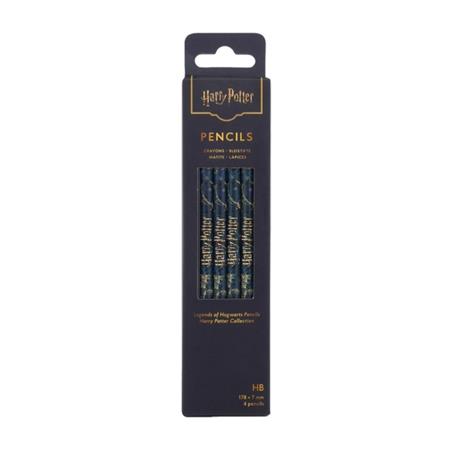 HARRY POTTER COLLECTION LEGENDS OF HOGWARTS PENCILS 4 PACK 8/12/2026