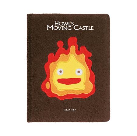 STUDIO GHIBLI HOWLS MOVING CASTLE CALCIFER PLUSH JOURNAL HC 9/30/2026