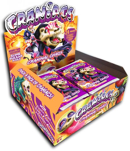 CRANIACS TRADING CARDS SERIES 4 CRANIMAL CHAOS HOBBY BOX 10/14/2026