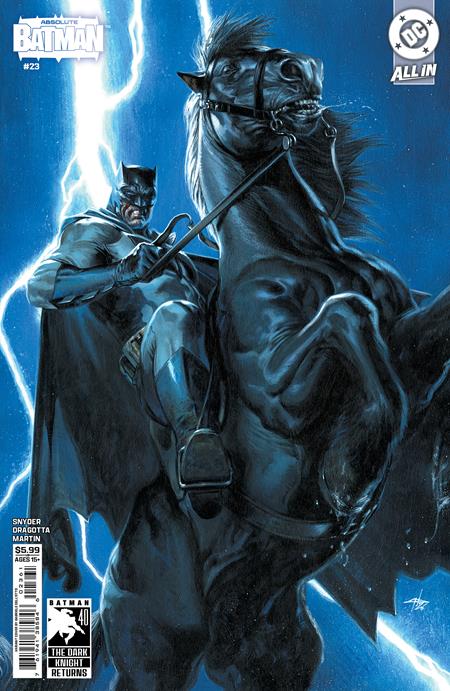 ABSOLUTE BATMAN #23 CVR E GABRIELE DELL OTTO DARK KNIGHT RETURNS 40TH ANNIVERSARY CARD STOCK VAR 8/12/2026