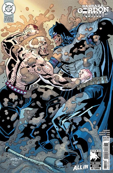 BARBARA GORDON BREAKOUT #4 CVR F KLAUS JANSON & FRANK MILLER DARK KNIGHT RETURNS 40TH ANNIVERSARY CARD STOCK VAR 8/12/2026