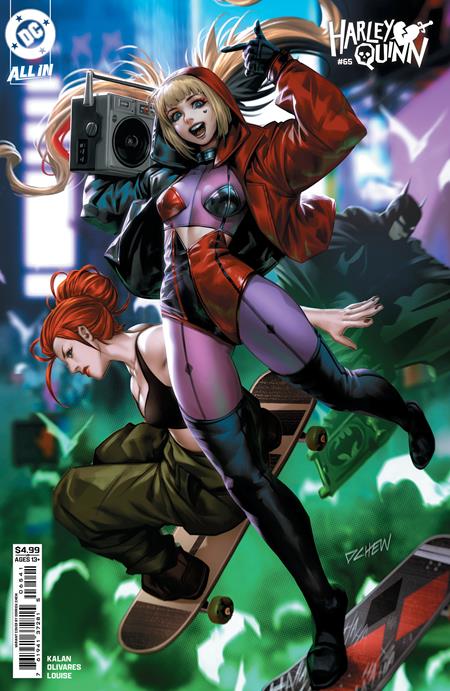 HARLEY QUINN #65 CVR D DERRICK CHEW CARD STOCK VAR 8/26/2026