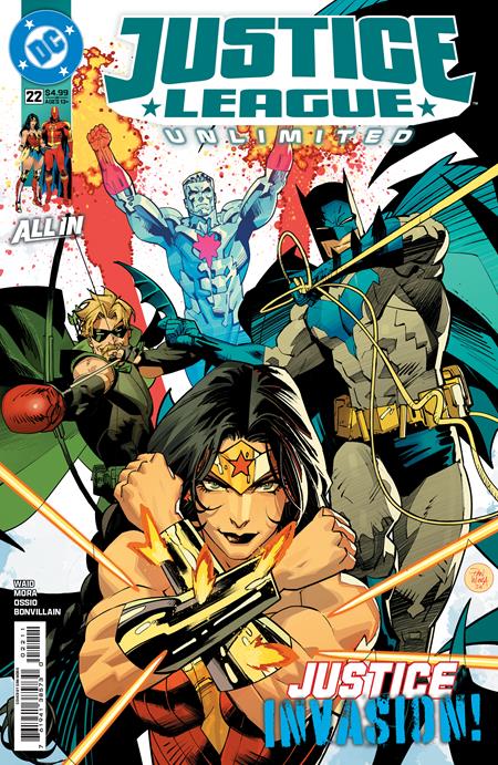 JUSTICE LEAGUE UNLIMITED #22 CVR A DAN MORA 8/26/2026