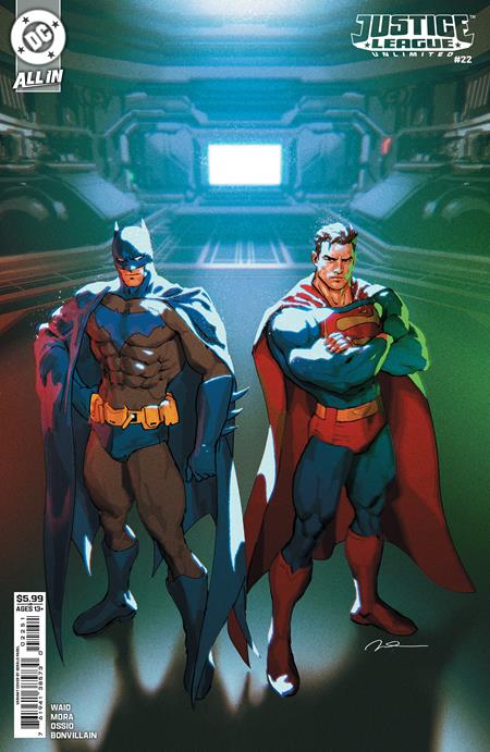 JUSTICE LEAGUE UNLIMITED #22 CVR E GERALD PAREL CARD STOCK VAR 8/26/2026