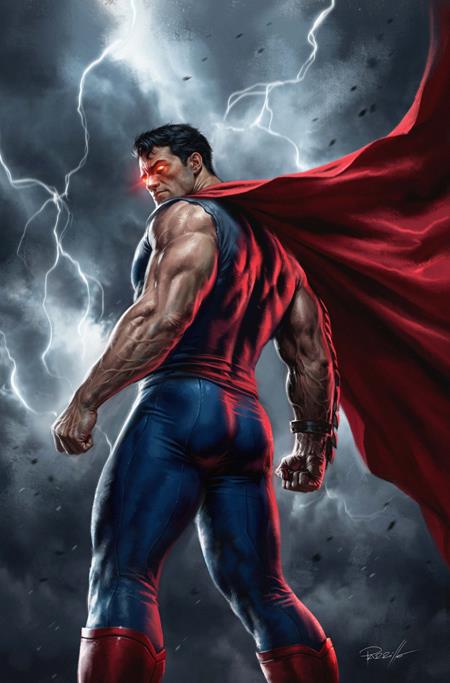 ADVENTURES OF SUPERMAN BOOK OF EL #11 (OF 12) CVR B LUCIO PARRILLO CARD STOCK VAR 8/5/2026