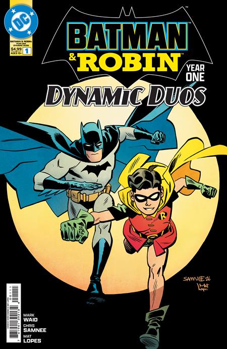 BATMAN & ROBIN YEAR ONE DYNAMIC DUOS #1 (OF 12) CVR A CHRIS SAMNEE 8/12/2026
