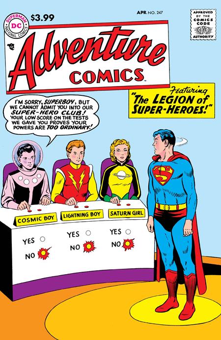 ADVENTURE COMICS #247 FACSIMILE EDITION CVR A CURT SWAN 8/12/2026