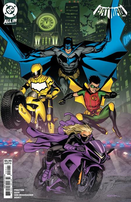 DF BATMAN #9 VARIANT SIGNED BY RYAN SOOK 8/26/2026