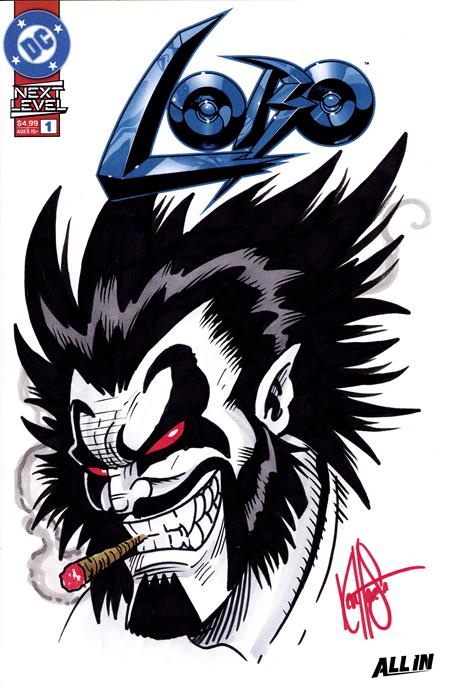 DF LOBO #1 SIGNED AND REMARKED BY KEN HAESER 8/26/2026