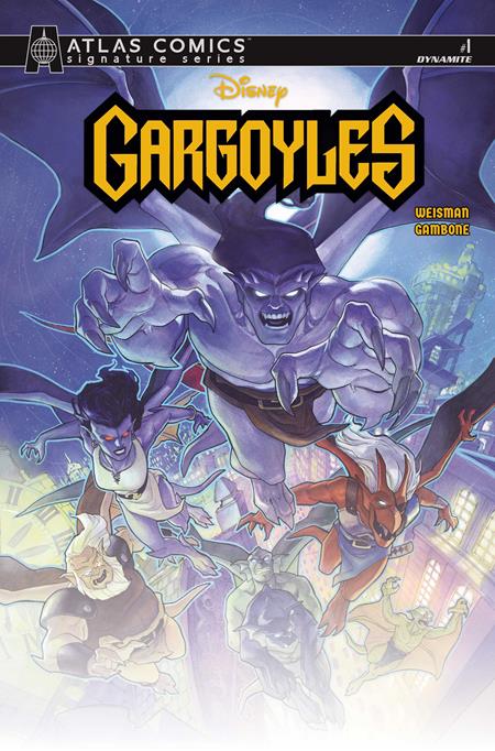 GARGOYLES (2026) #1 CVR G MEGHAN HETRICK ATLAS EDITION SIGNED BY GREG WEISMAN VAR 8/26/2026
