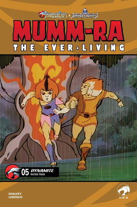 MUMM RA THE EVER LIVING #5 CVR E ANIMATION ART VAR 8/19/2026