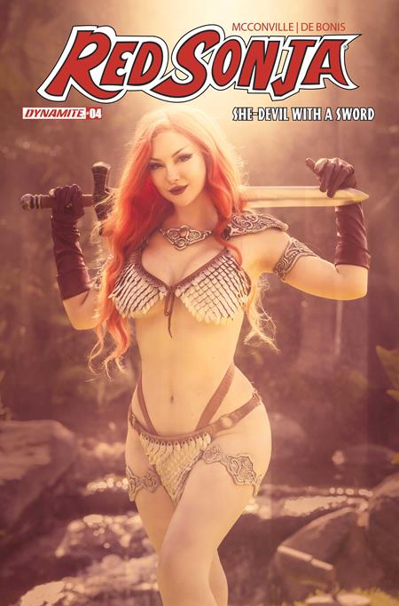 RED SONJA SHE DEVIL WITH A SWORD #4 CVR E COSPLAY ASHLYNNE DAE VAR 8/5/2026