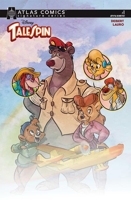 TALESPIN #1 CVR H CAT STAGGS ATLAS EDITION SIGNED BY AMANDA DEIBERT AND CAT STAGGS VAR 9/2/2026