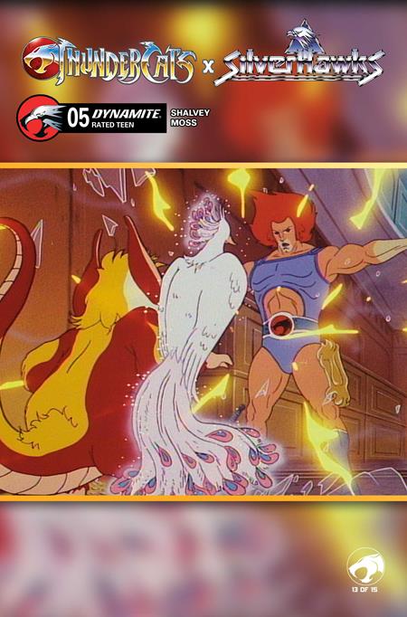 THUNDERCATS X SILVERHAWKS #5 CVR E ANIMATION ART VAR 8/12/2026