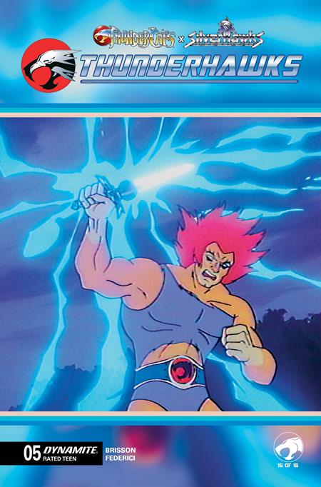 THUNDERCATS X SILVERHAWKS THUNDERHAWKS #5 CVR E ANIMATION ART VAR 8/26/2026