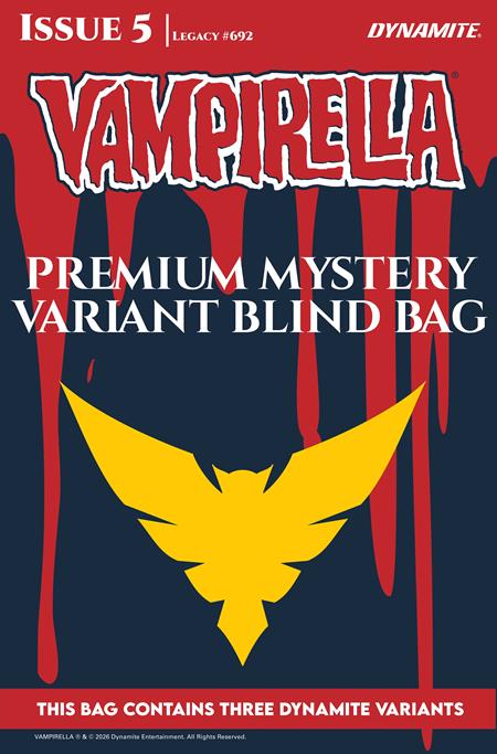 VAMPIRELLA (2026) #5 CVR G PREMIUM MYSTERY BLIND BAG 8/26/2026
