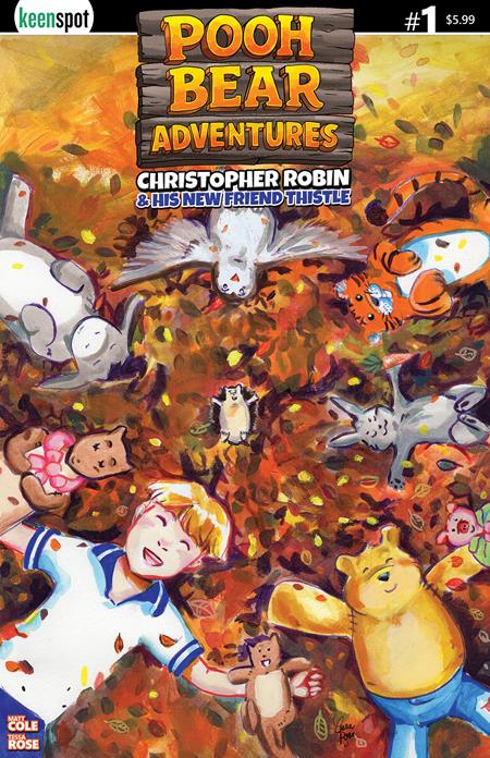 POOH BEAR ADVENTURES CHRISTOPHER ROBIN & HIS NEW FRIEND THISTLE #1 (ONE SHOT) CVR A TESSA ROSE THE GANGS ALL HERE 8/26/2026
